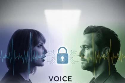 AI identity theft is forcing celebrities to trademark their voices — AI-generated illustration