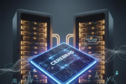 Cerebras AI chip startup files for IPO amid OpenAI boom — AI-generated illustration