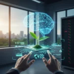 Using ChatGPT to cut your carbon footprint actually works — AI-generated illustration