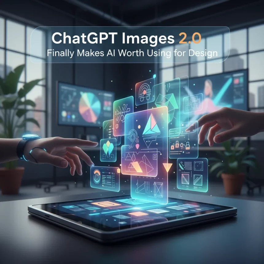 ChatGPT Images 2.0 Finally Makes AI Worth Using for Design — AI-generated illustration