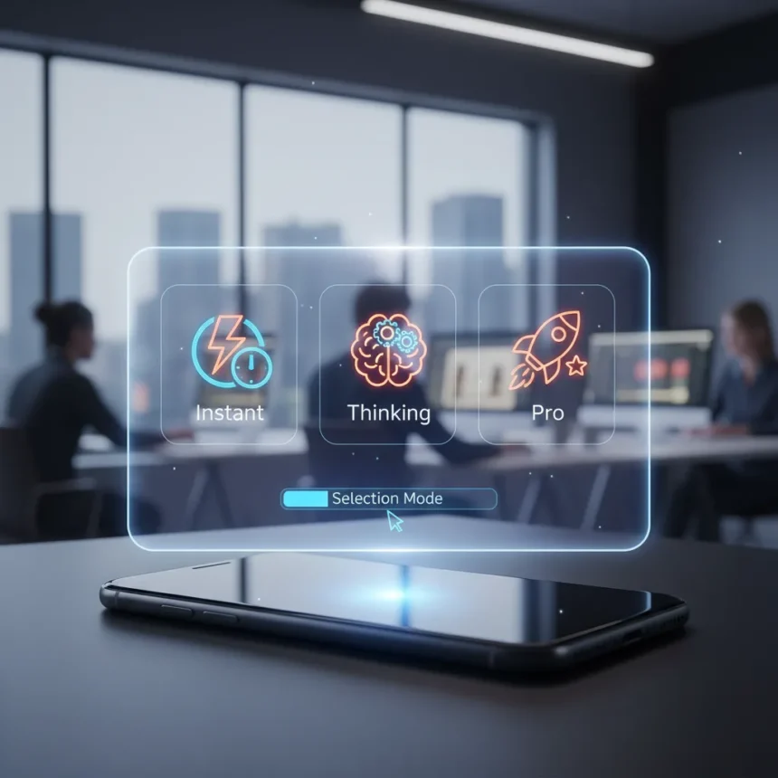 ChatGPT model selection just got smarter