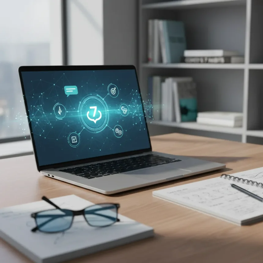 Using ChatGPT to implement The 7 Habits of Highly Effective People — AI-generated illustration