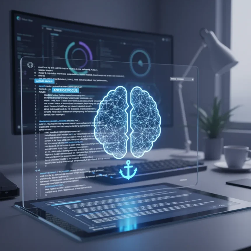 ChatGPT topic drift fix: One tiny prompt keeps long chats focused — AI-generated illustration
