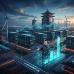China's AI infrastructure edge threatens U.S — AI-generated illustration