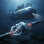 China's deep-sea cable-cutting actuator raises undersea infrastructure concerns — AI-generated illustration