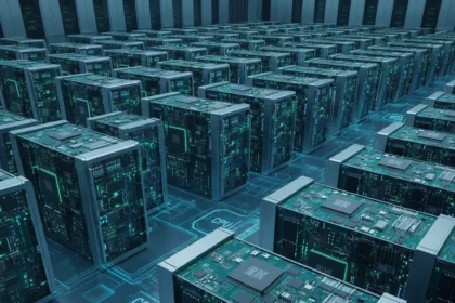 China's Lingshen supercomputer targets 2 exaflops CPU-only design — AI-generated illustration