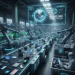 China's 41 million tech trade-ins reshape global recycling — AI-generated illustration