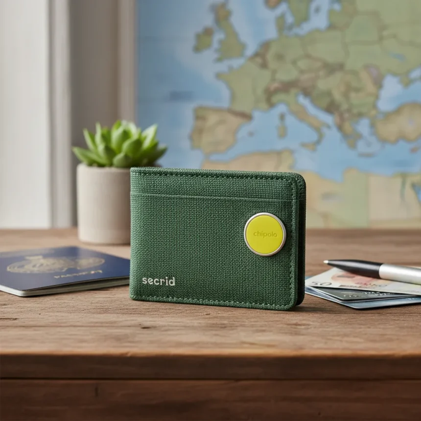 Chipolo Secrid Wallet Beats AirTags for Eco-Conscious Travelers