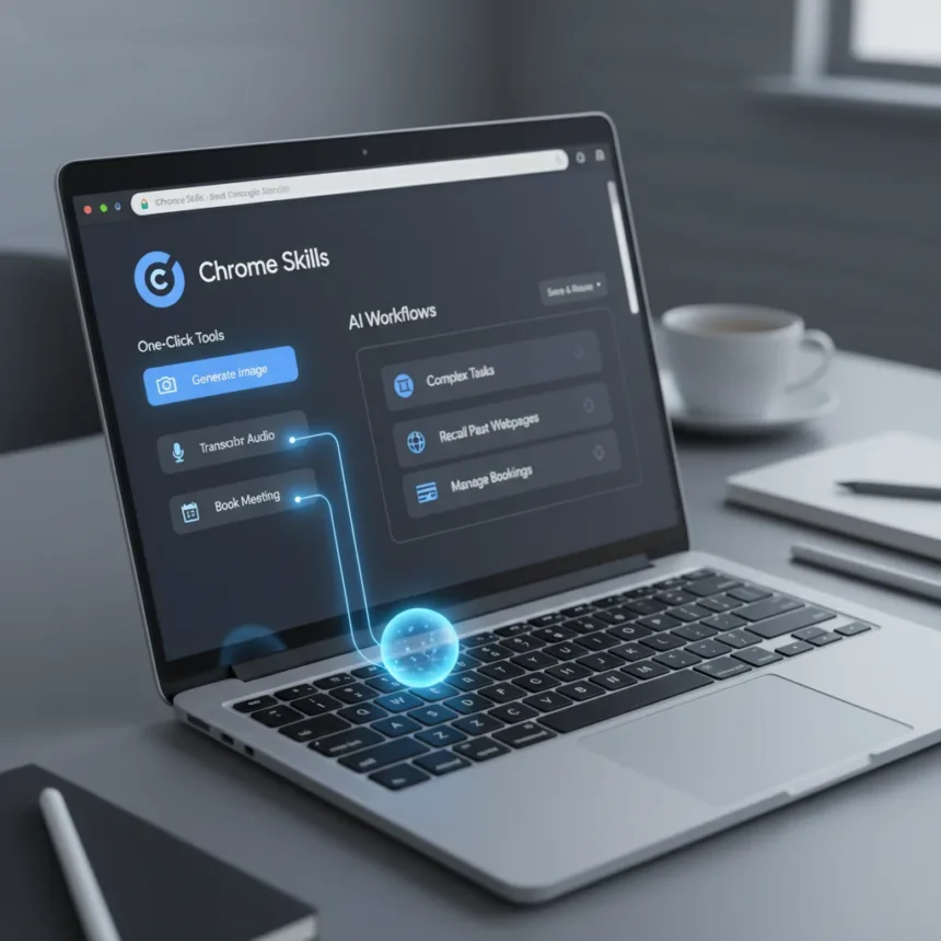 Chrome Skills turns repetitive AI prompts into one-click tools