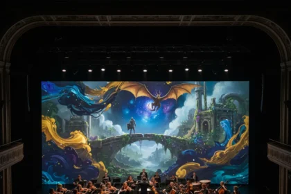 Clair Obscur concert brought the game's beauty to life — AI-generated illustration