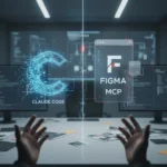 Claude Code and Figma MCP: Design Tools or Overhyped Experiments? — AI-generated illustration