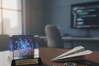 Claude Opus 4.7 reasoning claims don't match reality — AI-generated illustration