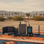 Coachella digital survival guide: 5 tech products you need — AI-generated illustration