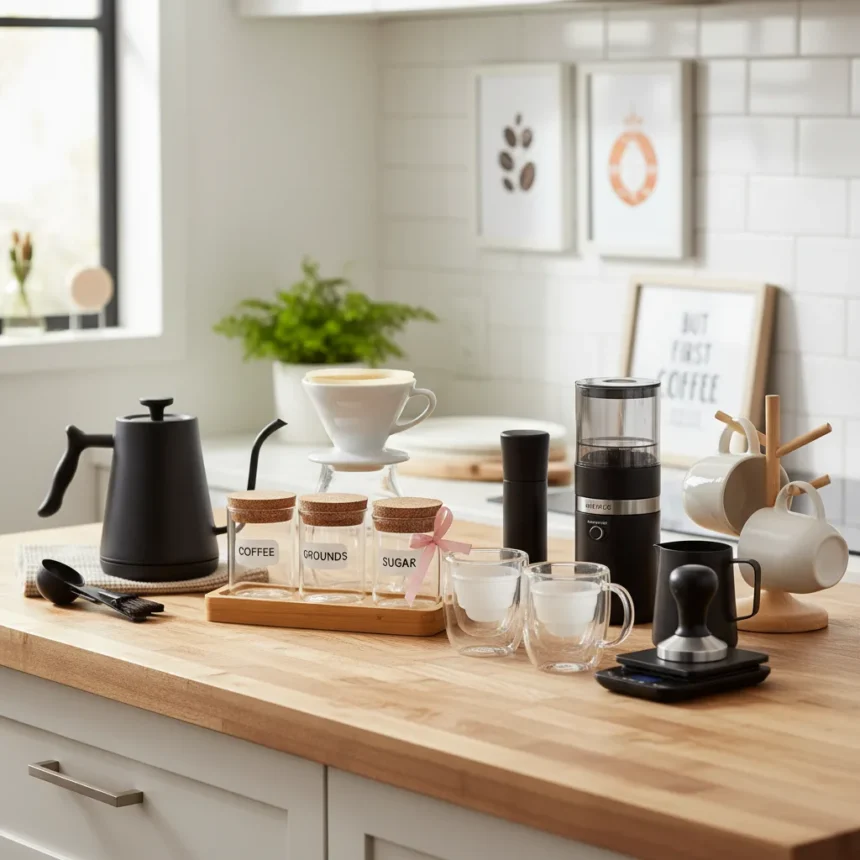 15 Coffee Station Accessories Under $50 Worth Buying Now — AI-generated illustration