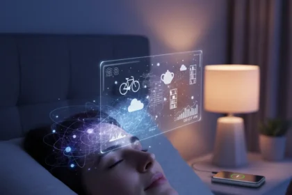 Cognitive shuffling: The 5-minute sleep hack neuroscientists swear by — AI-generated illustration