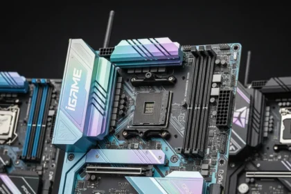 Colorful iGame X870E Vulcan OC V14 Challenges Premium AM5 Boards — AI-generated illustration