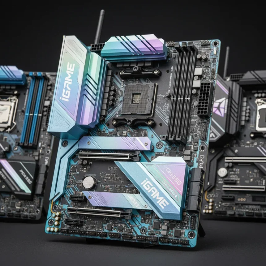 Colorful iGame X870E Vulcan OC V14 Challenges Premium AM5 Boards — AI-generated illustration