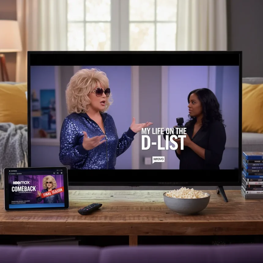 The Comeback season 3 finale is here—stream My Life on the D-List instead — AI-generated illustration