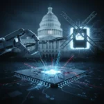 Congress targets chip export controls with MATCH Act crackdown — AI-generated illustration