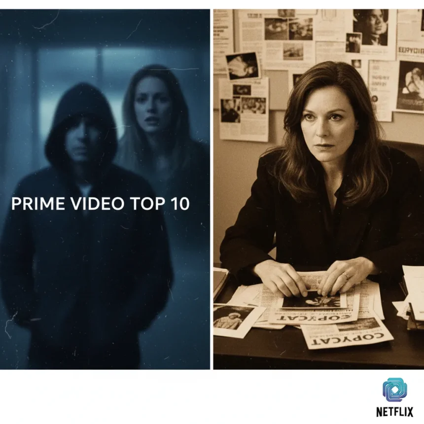 Skip Prime Video's top 10 for Netflix's Copycat psychological thriller — AI-generated illustration