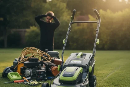 5 Hidden Truths About Switching to Cordless Lawn Mowers — AI-generated illustration