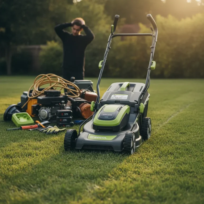 5 Hidden Truths About Switching to Cordless Lawn Mowers — AI-generated illustration