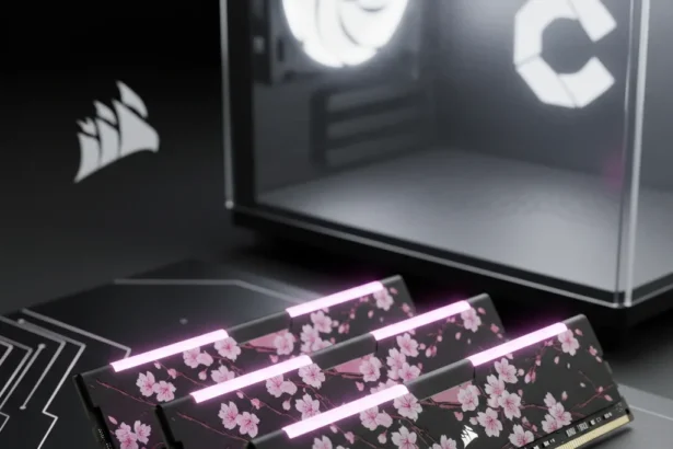 Corsair Vengeance RGB Custom Lab Cherry Blossom DDR5 Review — AI-generated illustration