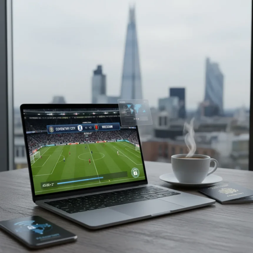 Watch Coventry City vs Wrexham Championship live from anywhere — AI-generated illustration