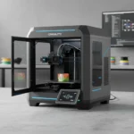 Creality K1C 3D printer hits $369—best price ever for fast enclosed design — AI-generated illustration