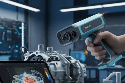 Creality Sermoon S1 3D scanner balances speed with real-world accuracy — AI-generated illustration