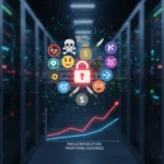 Criminals using emojis to evade security detection — AI-generated illustration