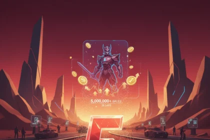 Crimson Desert hits 5M sales in 26 days, defying early skeptics — AI-generated illustration