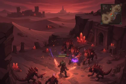 Crimson Desert camera tweak transforms it into Diablo-style isometric RPG — AI-generated illustration