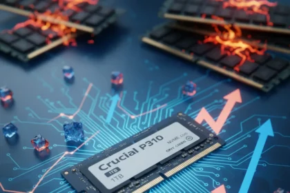 Crucial P310 1TB SSD deal ends cheap storage era — AI-generated illustration