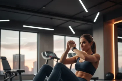 Crunch smash exercise sculpts abs and obliques better than crunches