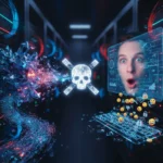 CrystalX RAT malware steals data while pranking victims — AI-generated illustration