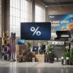 Currys Bank Holiday deals deliver up to 40% off tech and garden gear — AI-generated illustration