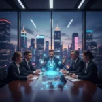 Cyber resilience is now a governance imperative — AI-generated illustration