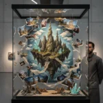 Daniel Katz Blends Oil, Photos, Sculpture Into Fantasy — AI-generated illustration