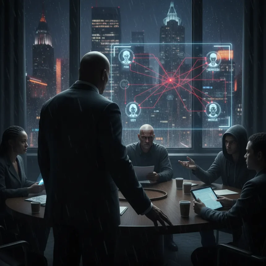 Daredevil Born Again season 2 fan theories reshape Fisk's inner circle — AI-generated illustration