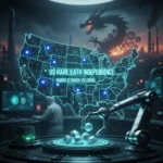 US rare earth independence: Can DARPA's Smash program beat China? — AI-generated illustration