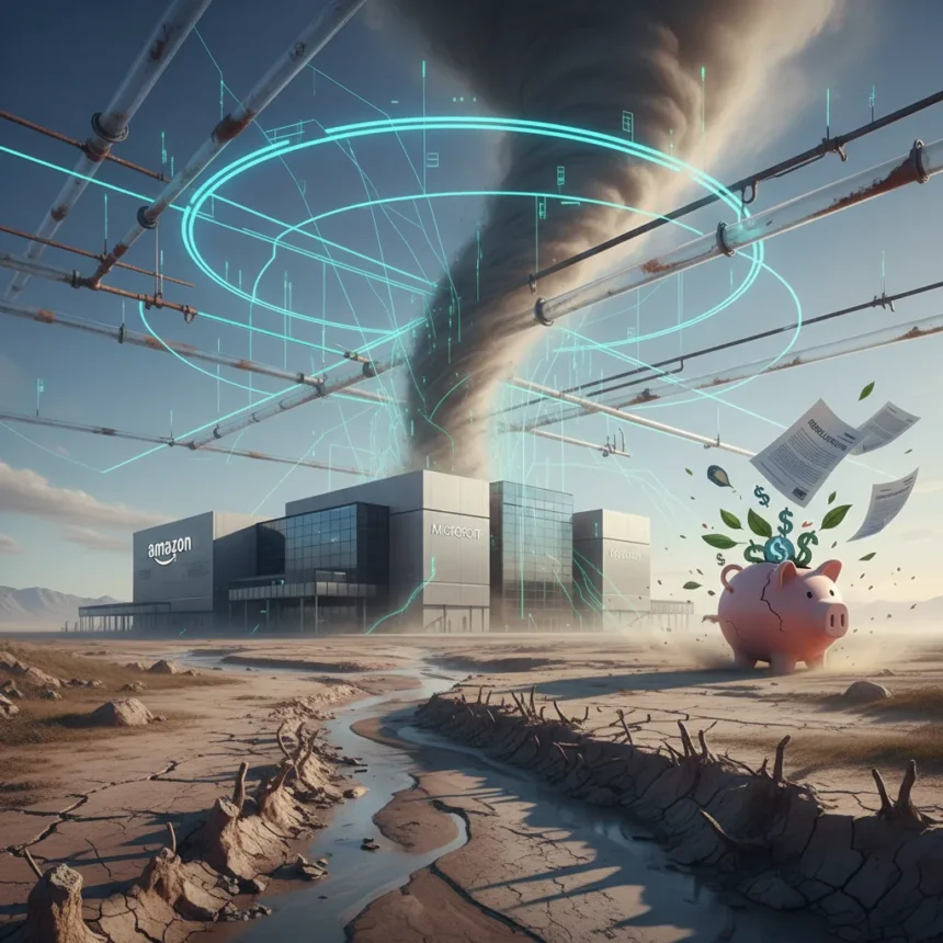 Data center water crisis forces Big Tech transparency reckoning