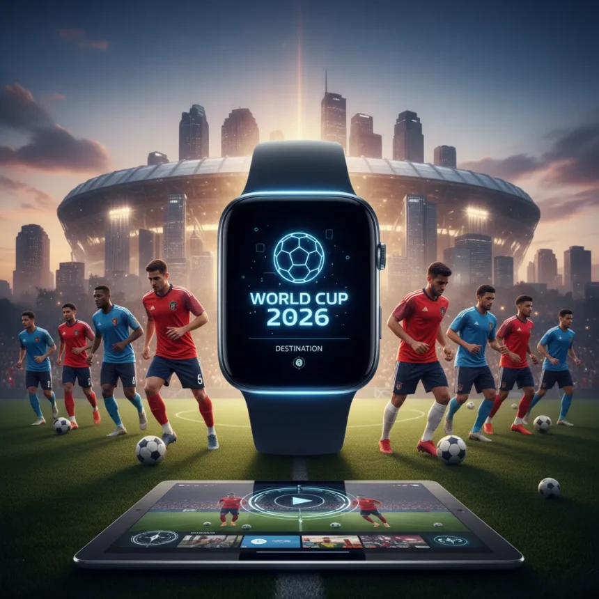 Watch Destination World Cup 2026 Free From Anywhere — AI-generated illustration