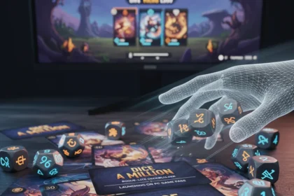 Dice A Million is the roguelike deckbuilder that hooks you — AI-generated illustration
