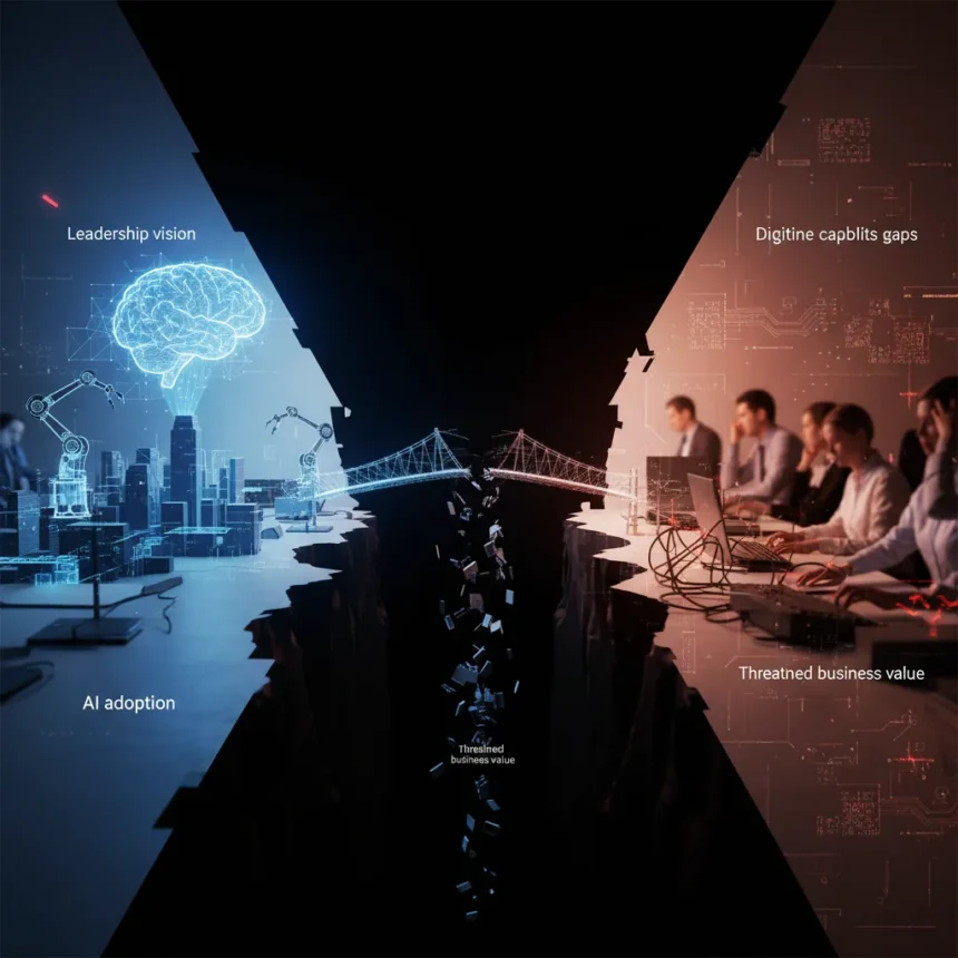 Digital skills gaps threaten AI adoption value for businesses