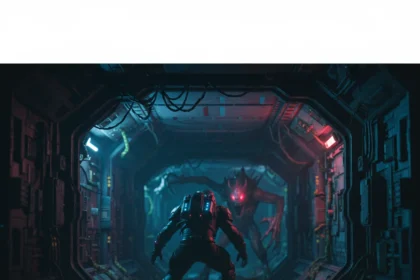 Directive 8020 brings space horror to Dark Pictures Anthology — AI-generated illustration