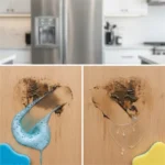 Dish soap beats vinegar for greasy kitchen cabinets — AI-generated illustration