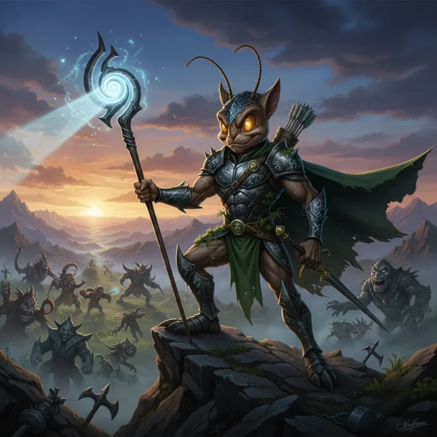 Disney character reimagined as fantasy hero sparks fan art debate — AI-generated illustration