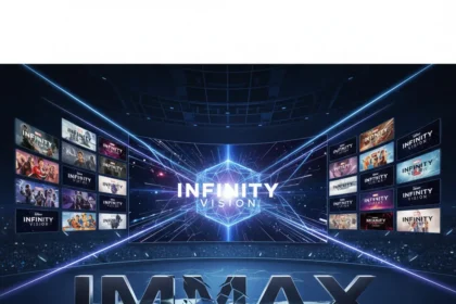 Disney's Infinity Vision Threatens IMAX's Monopoly on Premium Screens — AI-generated illustration