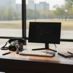 Distraction-free work gear: Why harder is smarter — AI-generated illustration